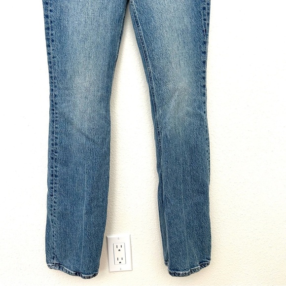 Reformation Peyton Bootcut Jeans High Rise Denim Blue Size 25 - Picture 3 of 15